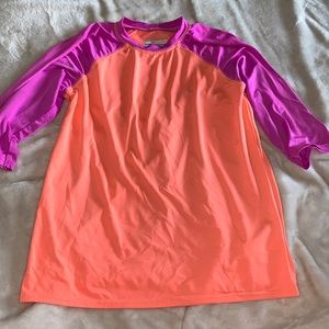 Colombia girls sun shirt size large